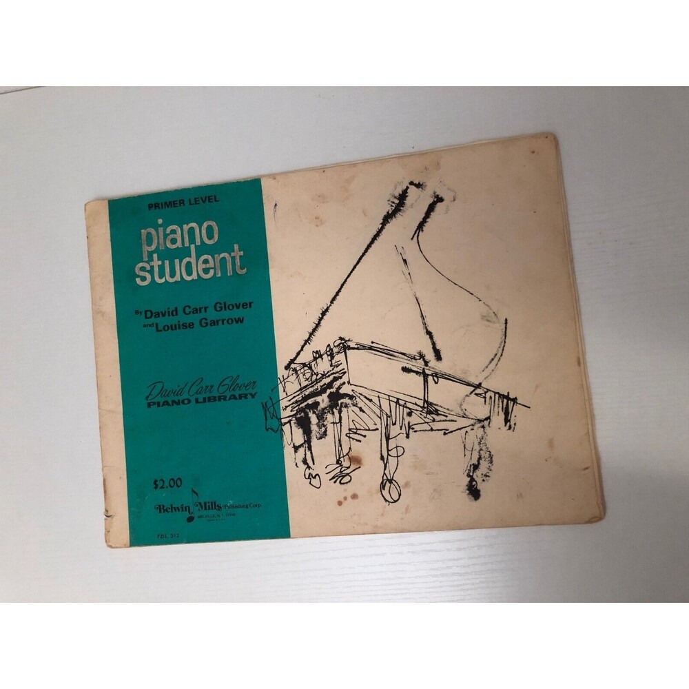 Primer Level " Piano Student" By David Carr Glover & Louise Garrow Book